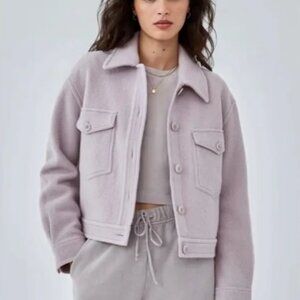 Aritzia Wilfrid Free Ganna Cropped Jacket
